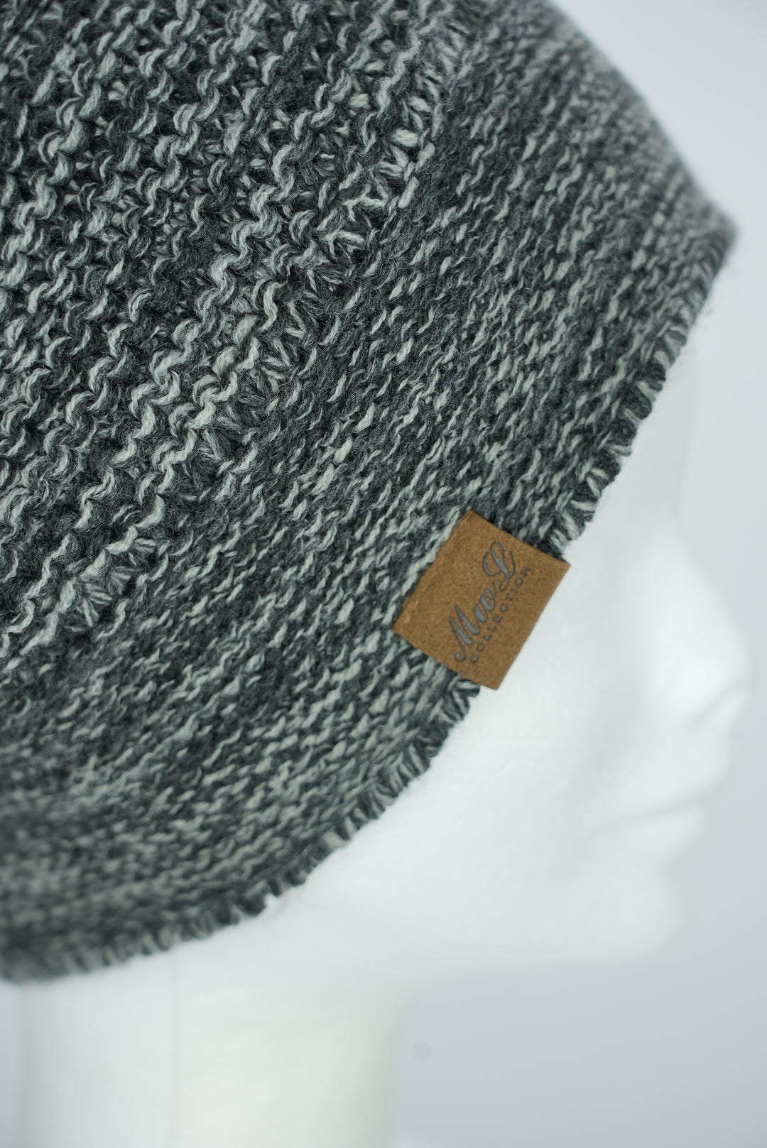 Damen-Beanie grau