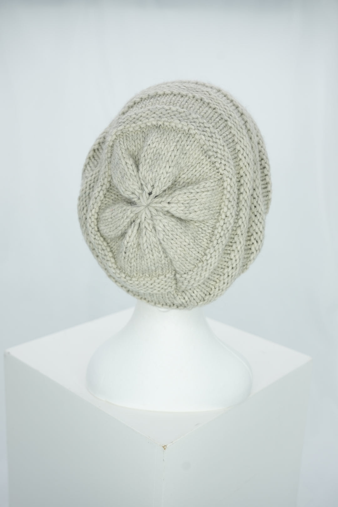Beanie Mütze hellgrau