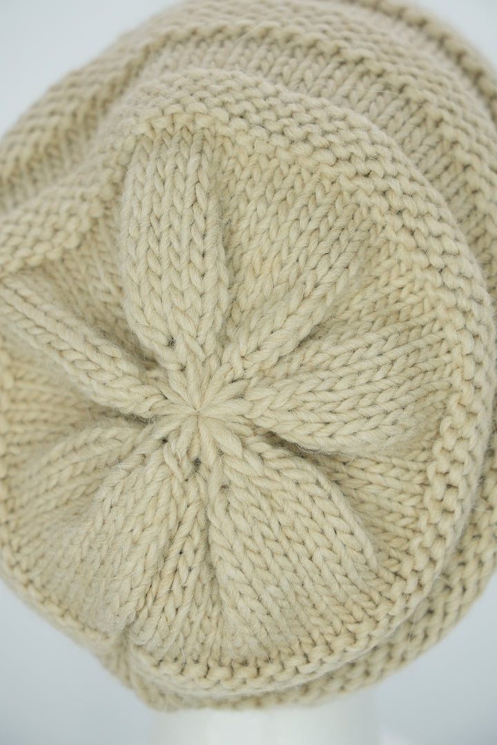 Beanie Mütze beige