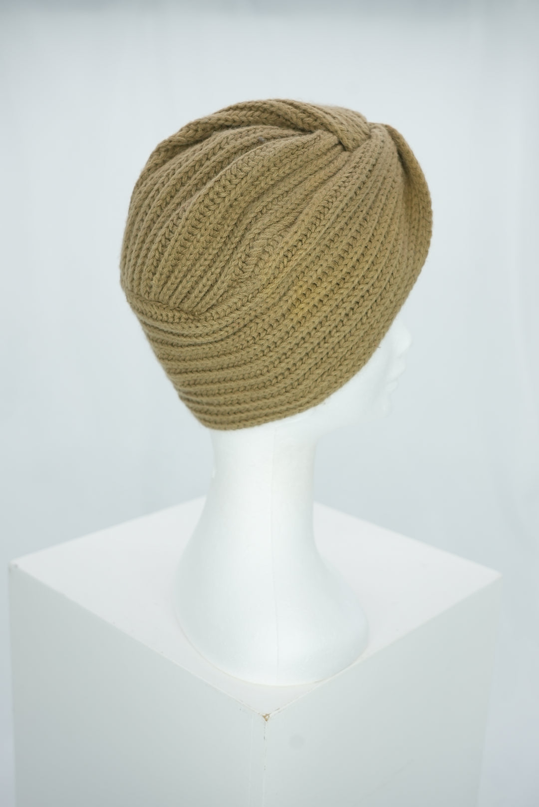 Wintermütze " Turban braun"
