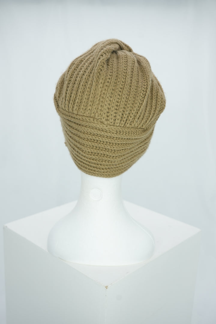 Wintermütze " Turban braun"