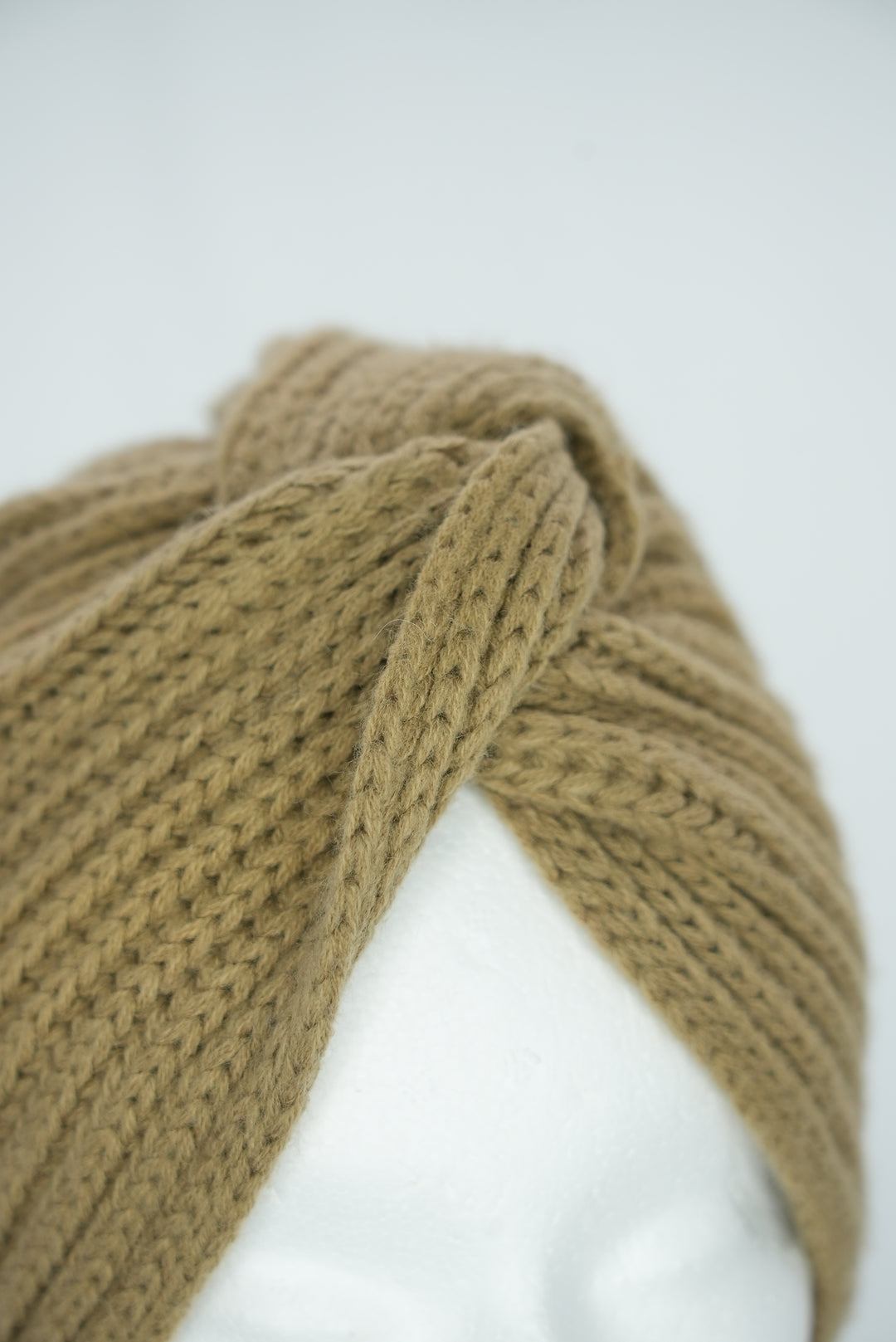 Wintermütze " Turban braun"