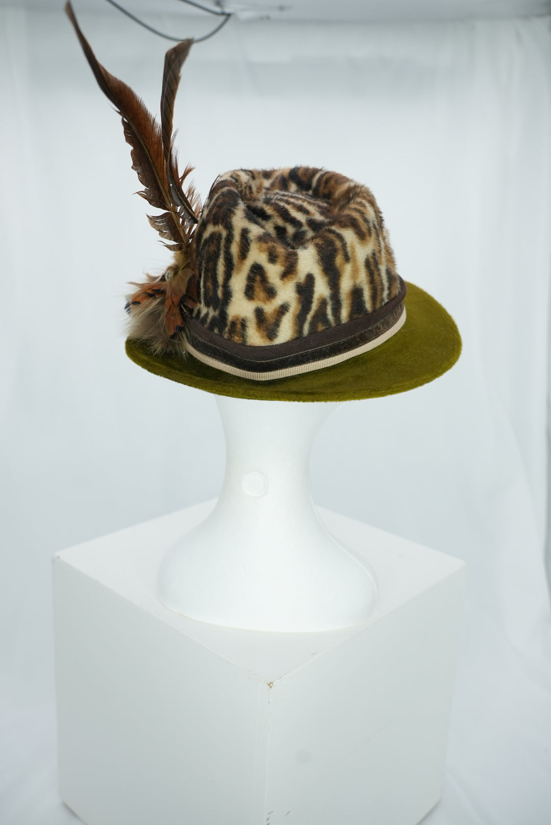 Damenhute "Kaninchenhaar zweifarbig"