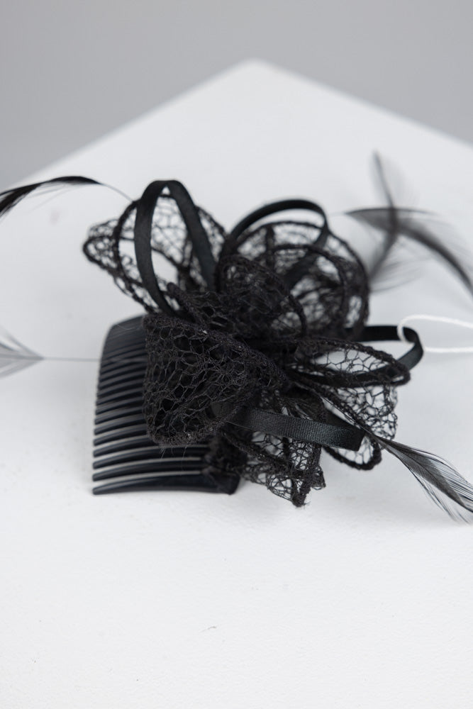 Fascinator "schwarz"