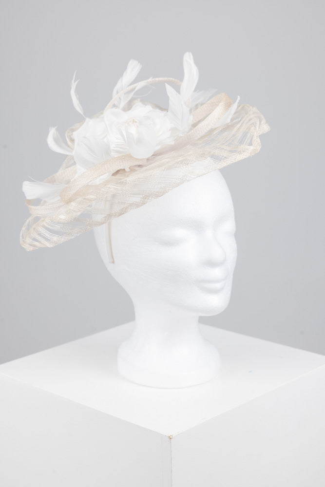 Fascinator "beige"