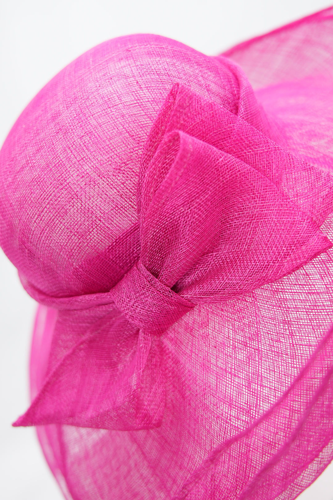 Modellhut / Fascinator pink