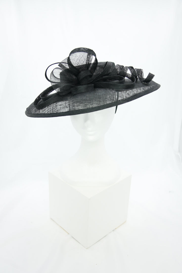 Hut/Tellerfascinator schwarz