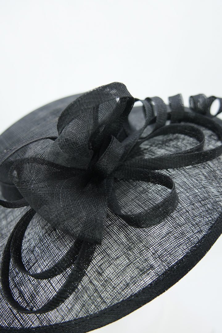 Hut/Tellerfascinator schwarz