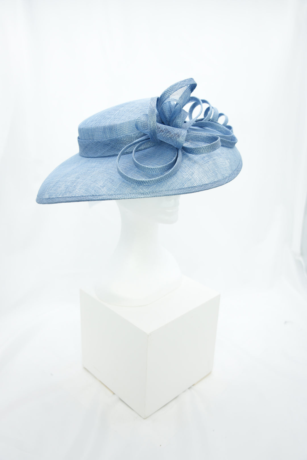 Hut/Tellerfascinator hellblau