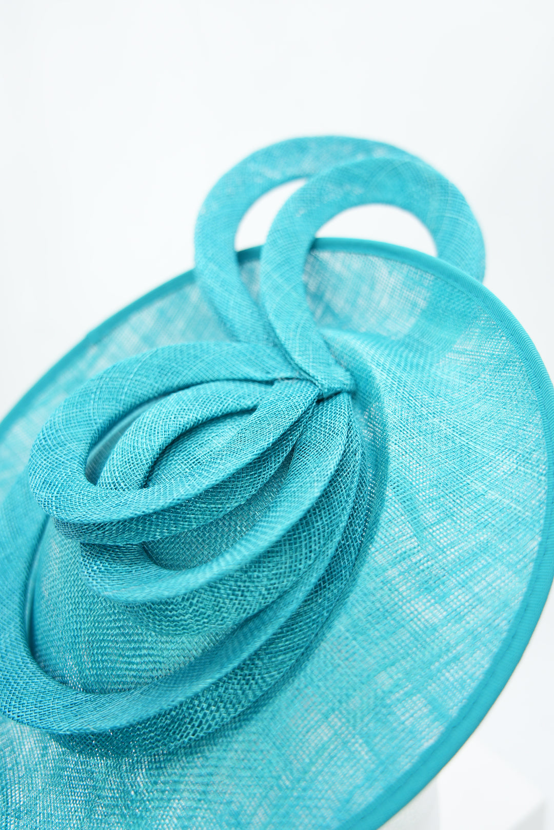 Fascinator "türkis"