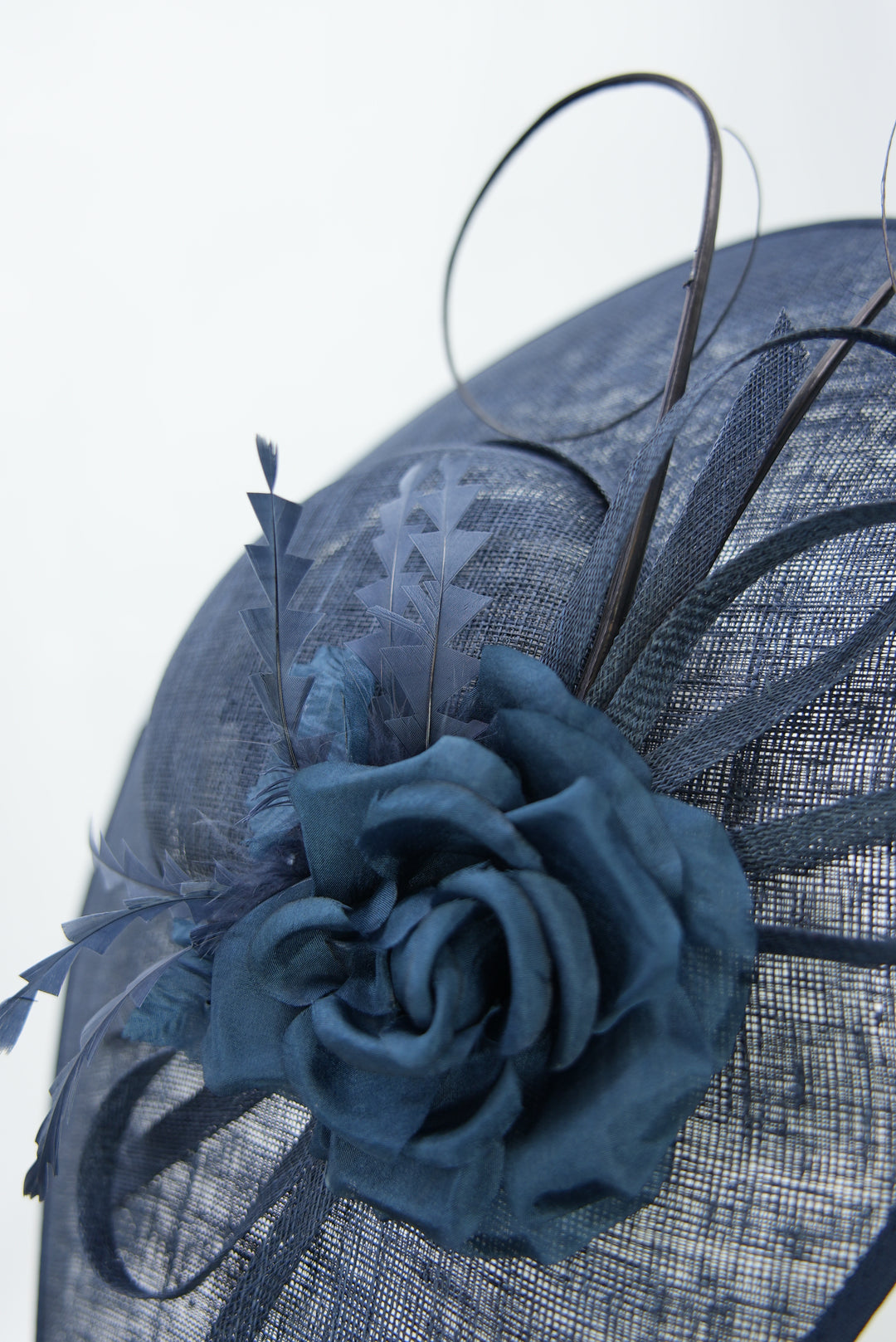 Fascinator dunkelblau