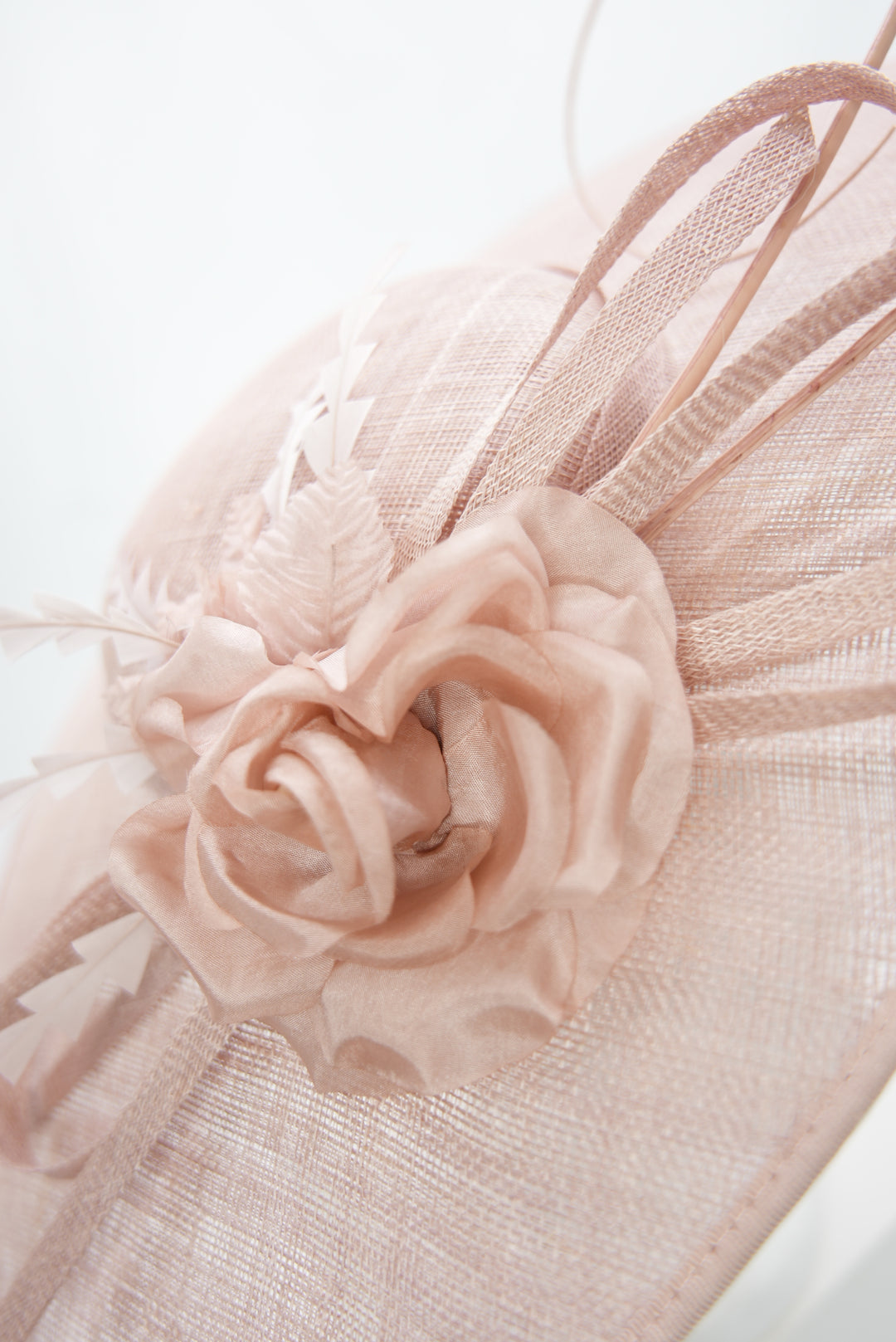 Fascinator rosa