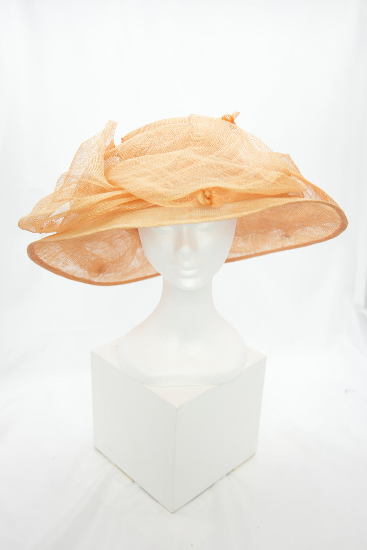 Fascinator "orange"
