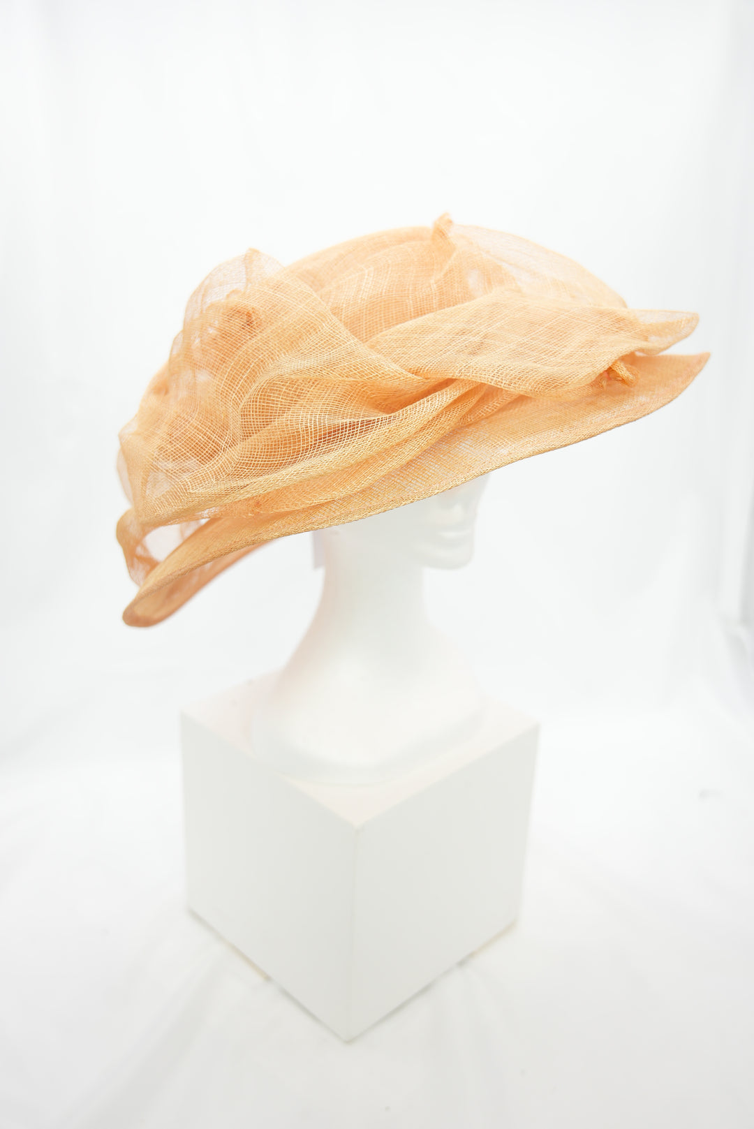 Fascinator "orange"
