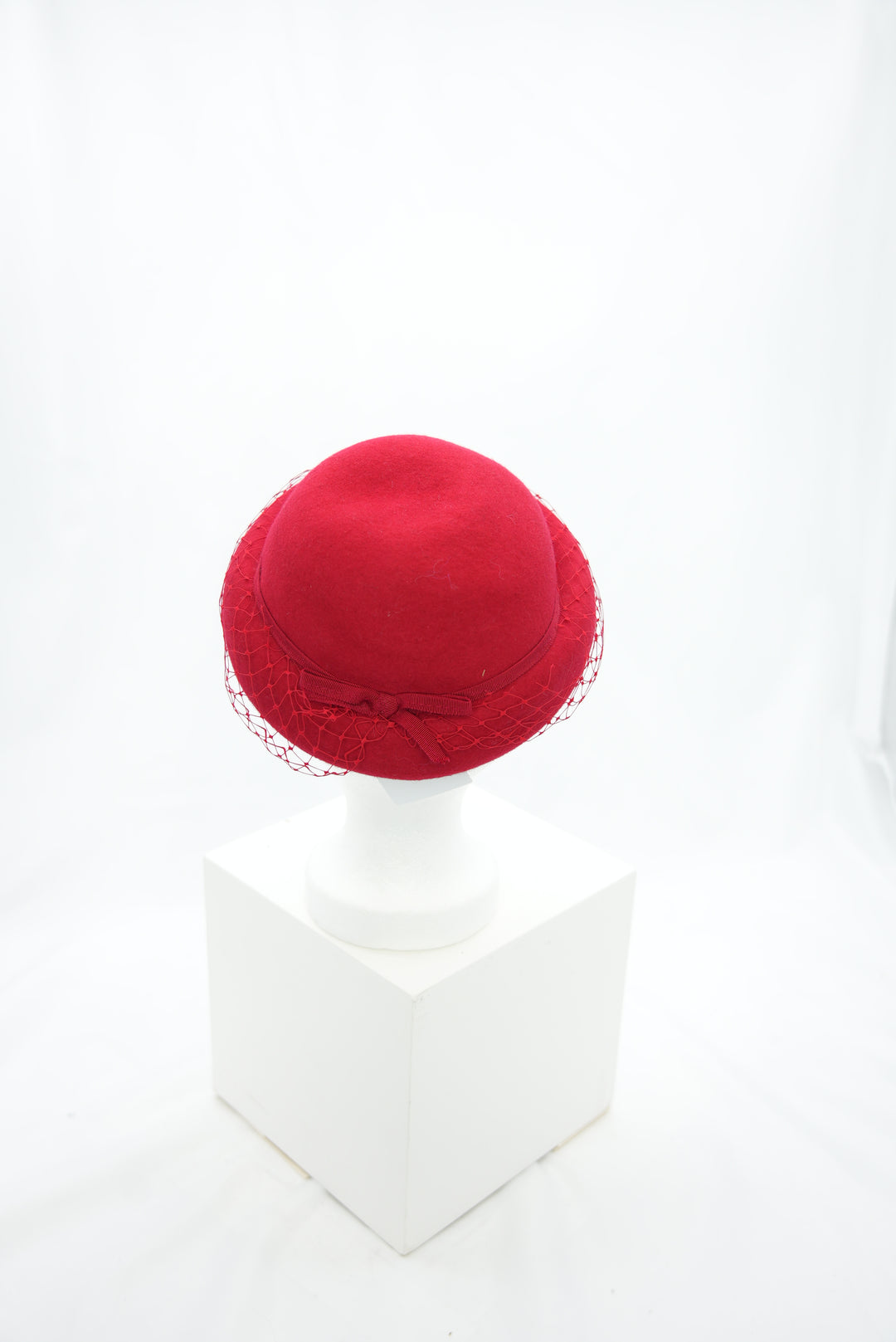 Stoffhütchen rot