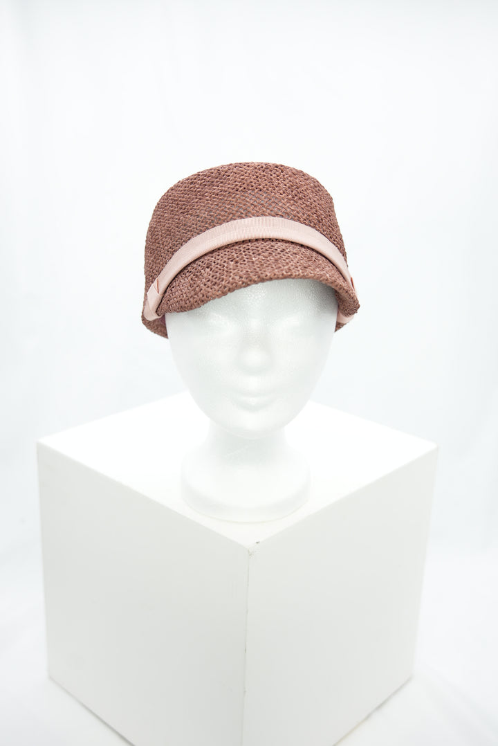 Strohcappy "rosa"