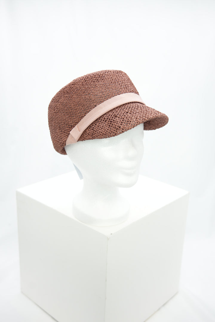 Strohcappy "rosa"