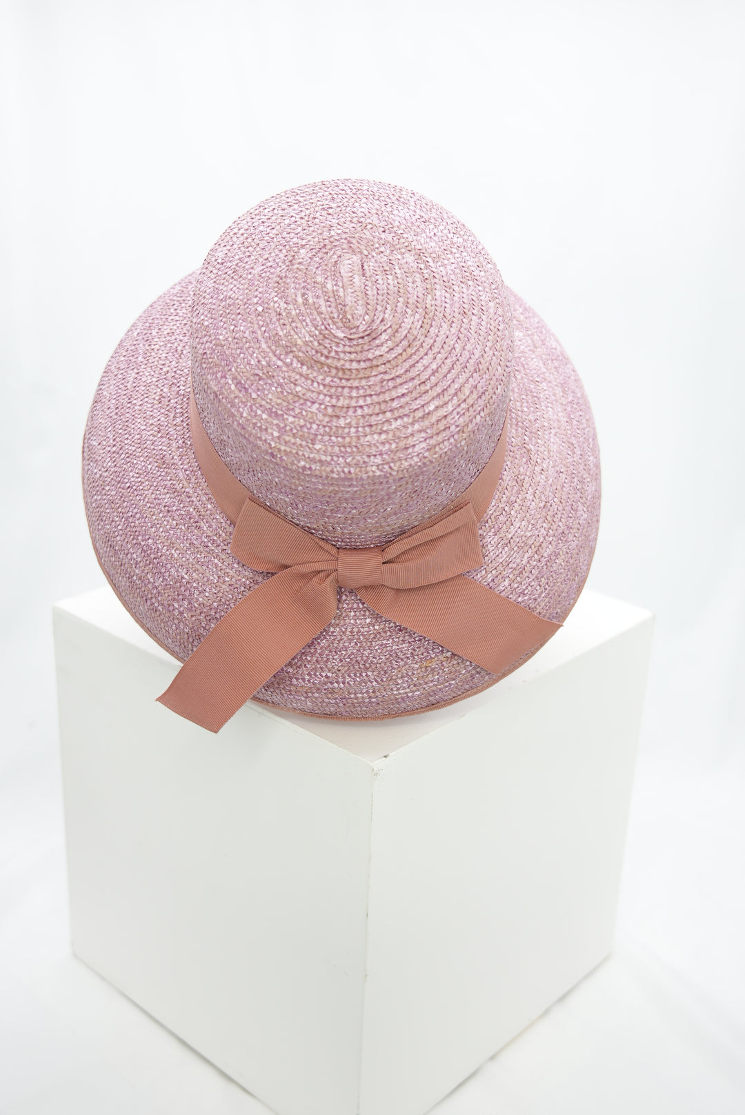 Strohhut "Glocke rosa"