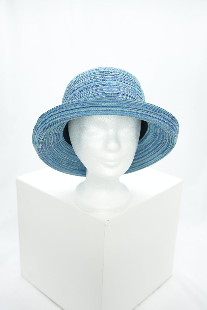 Strohhut "Bliss" hellblau