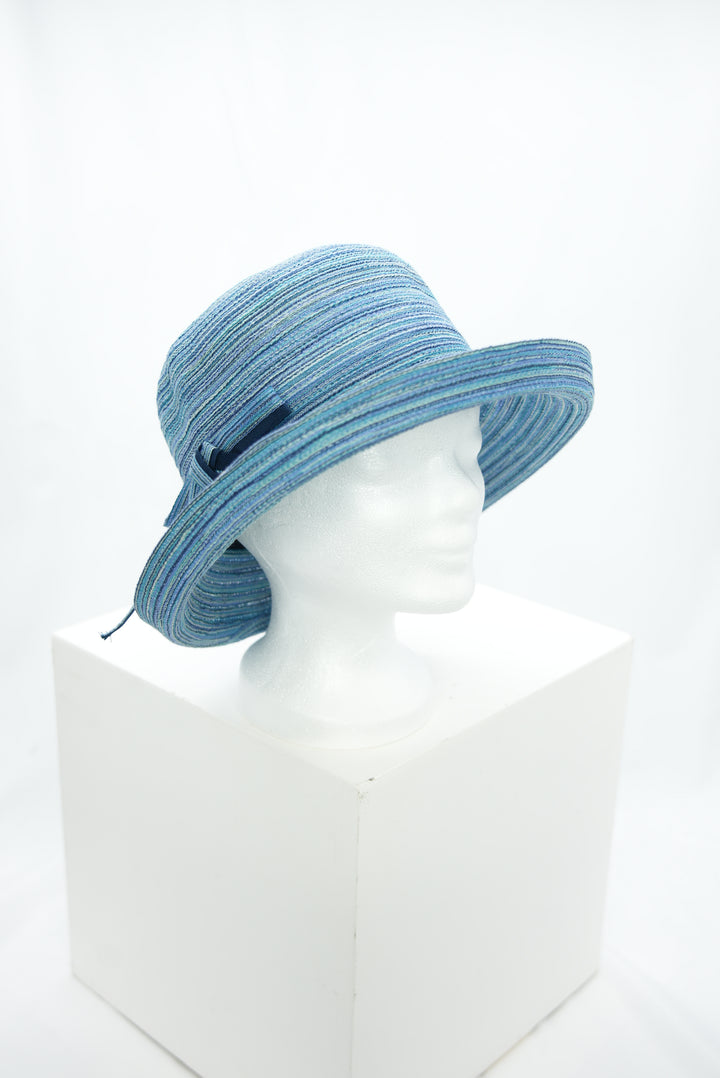Strohhut "Bliss" hellblau
