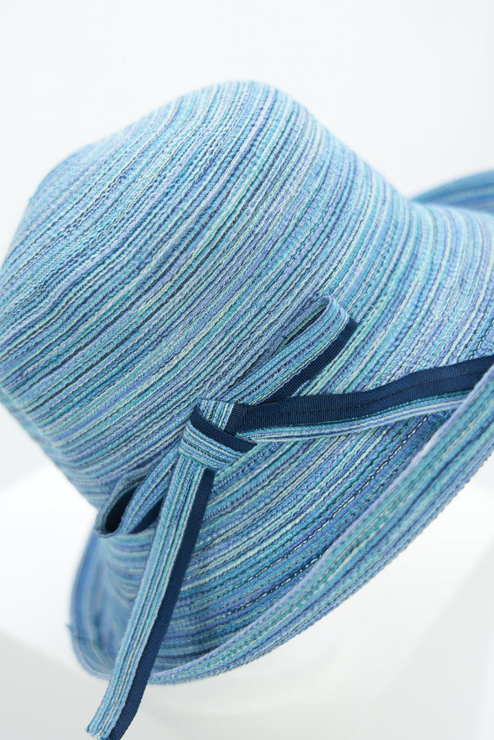 Strohhut "Bliss" hellblau