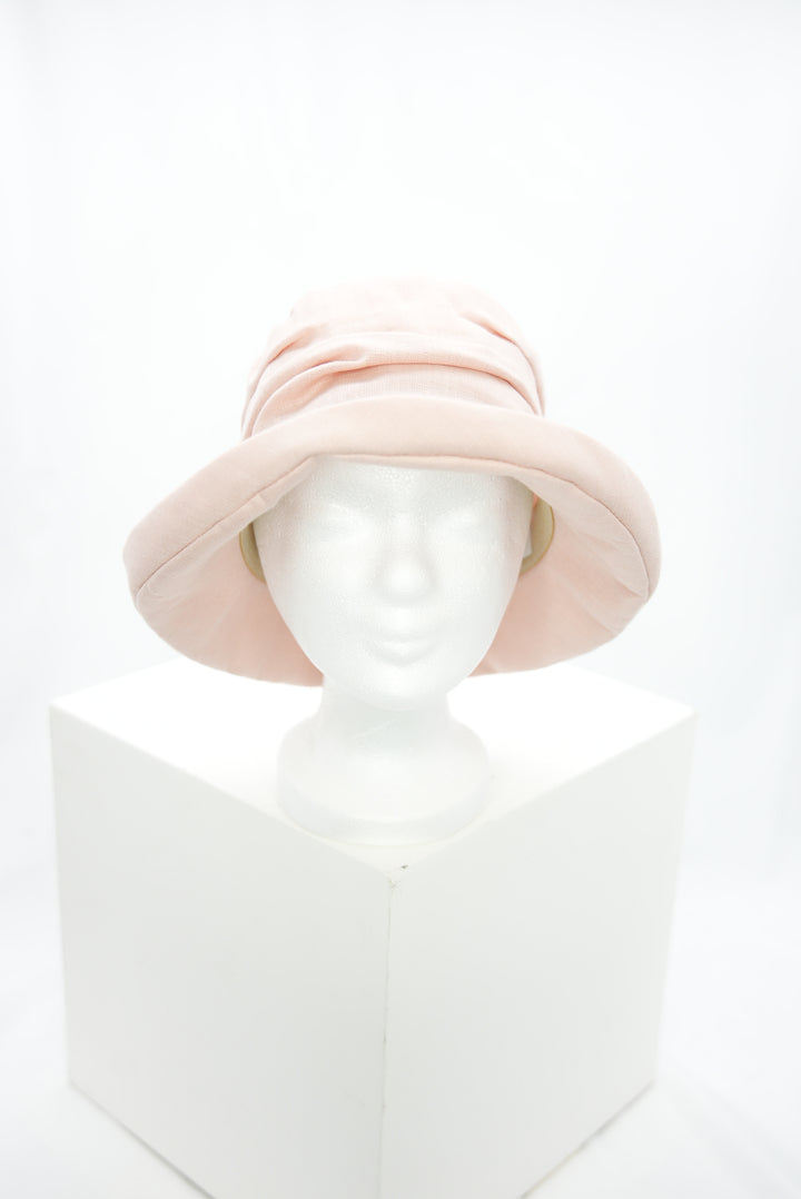 Sommerstoffhut "rosa"