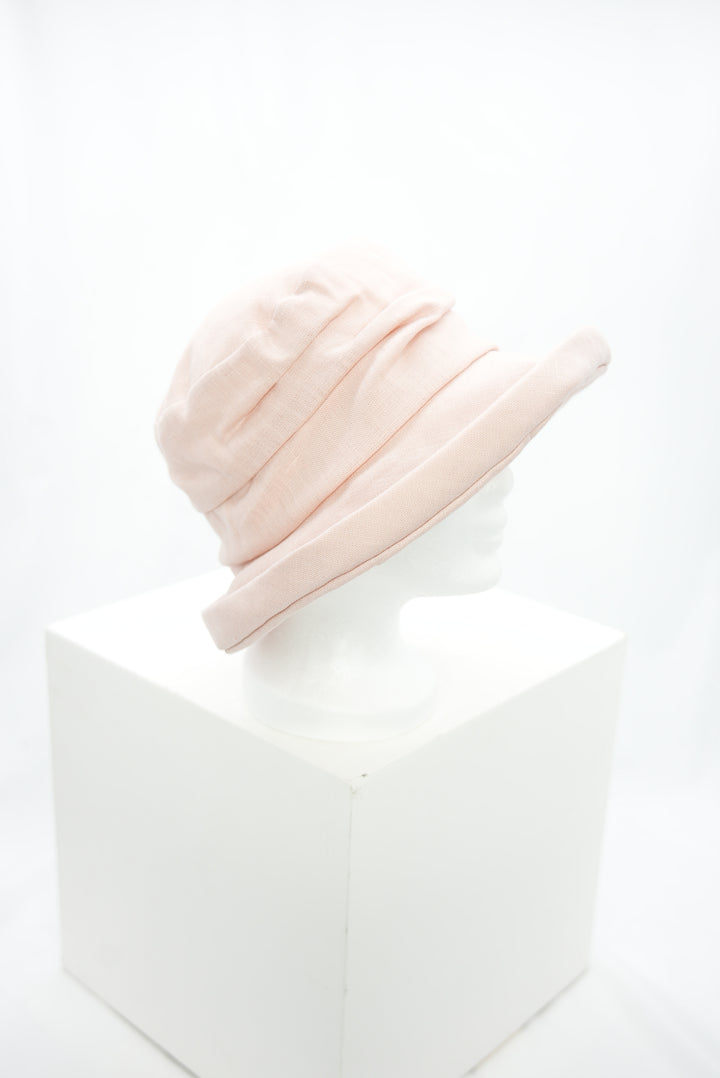 Sommerstoffhut "rosa"