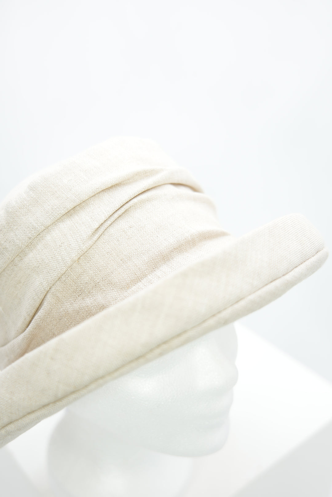 Sommerstoffhut "beige"