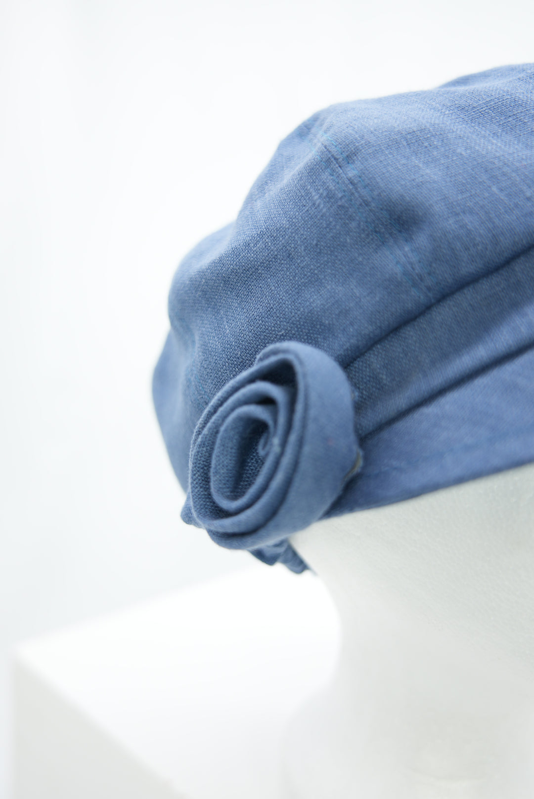 Schirmmütze "Blume blau"
