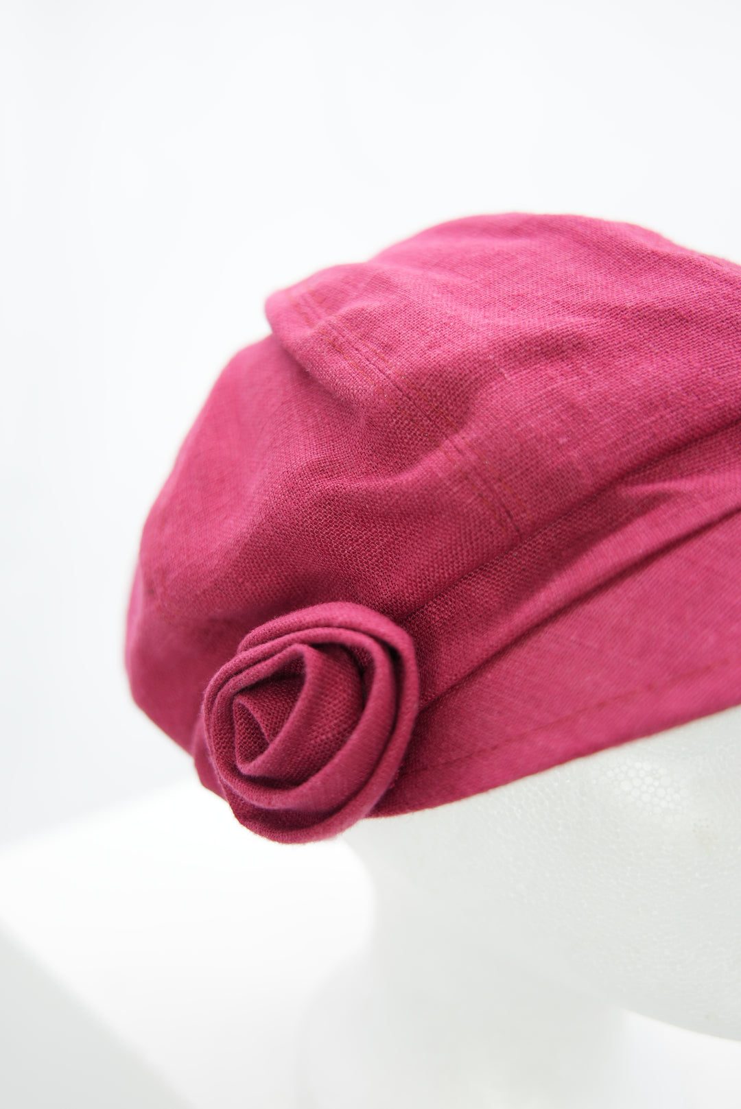 Schirmmütze "Blume rot"