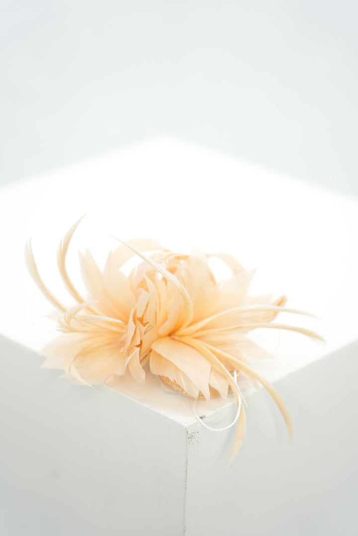 Fascinator "Flames orange"