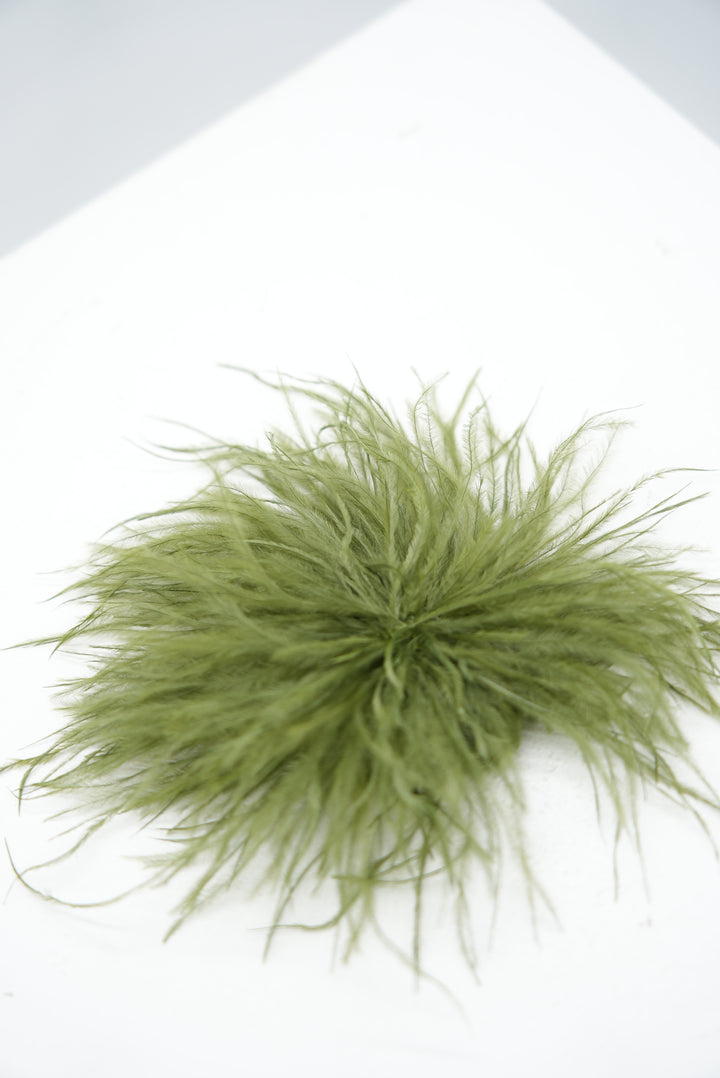 Feder-Spange grün