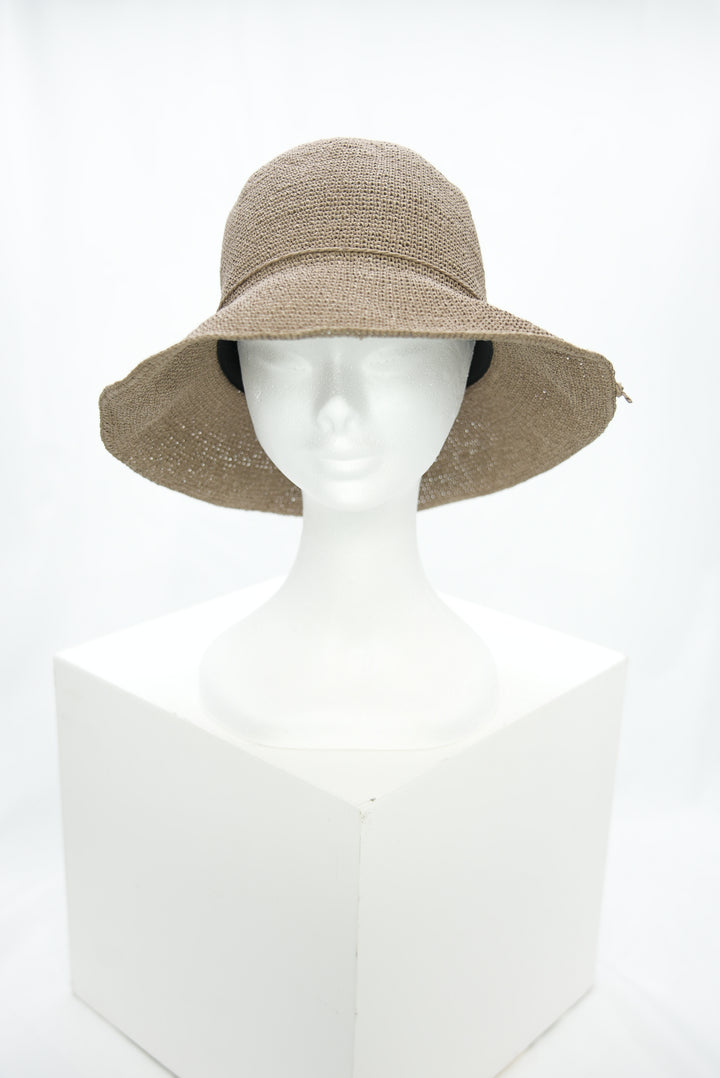 Strohhut Damen braun