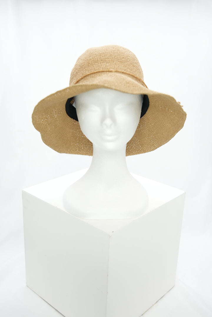 Strohhut Damen beige