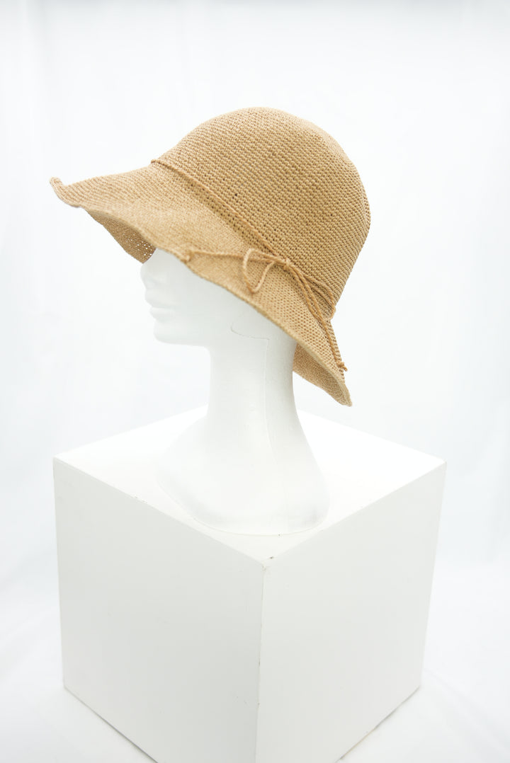 Strohhut Damen beige