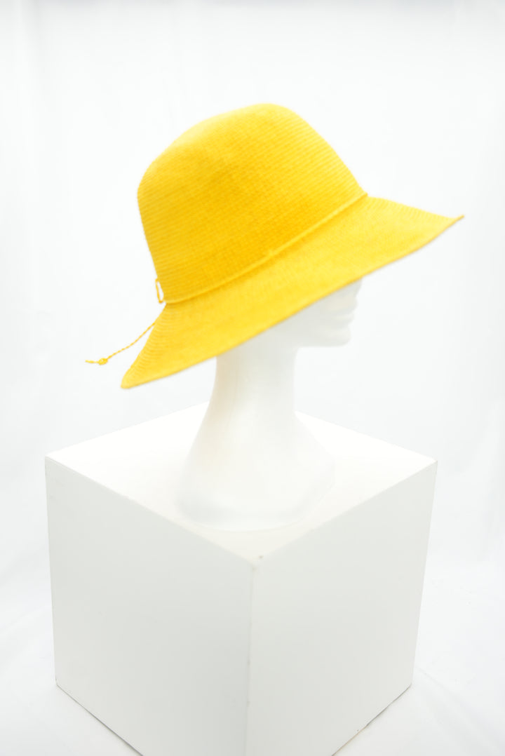 Strohhut Damen gelb