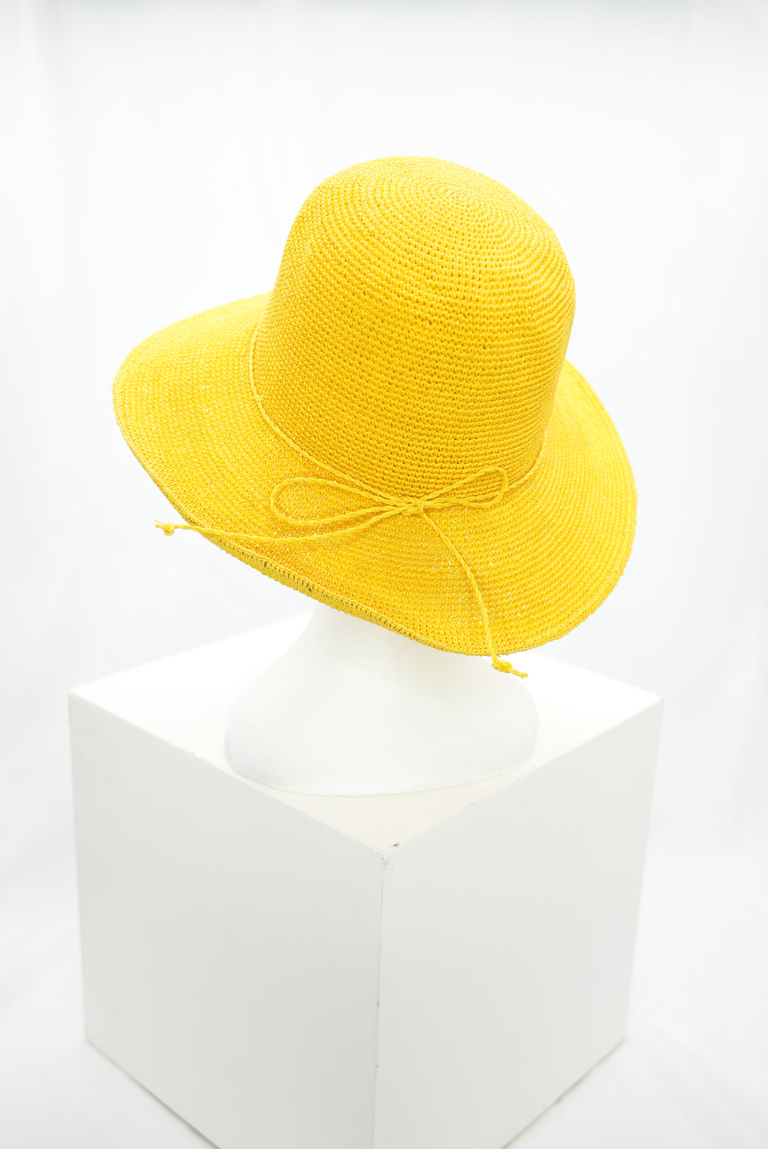 Strohhut Damen gelb