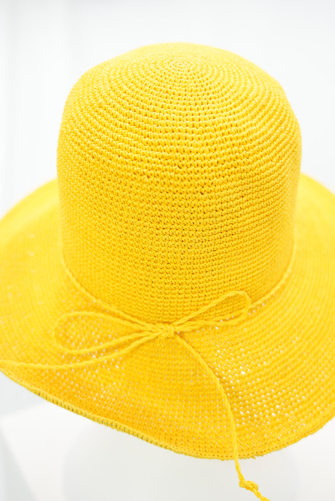 Strohhut Damen gelb