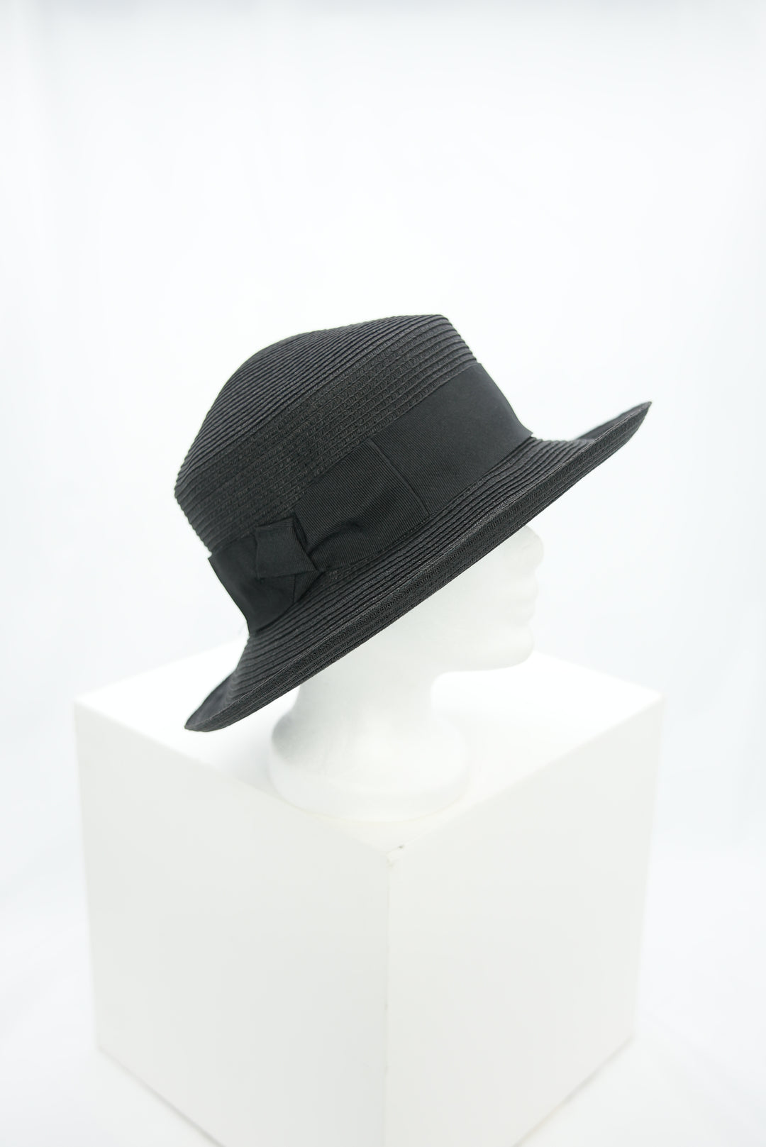 Strohhut "Paper schwarz"