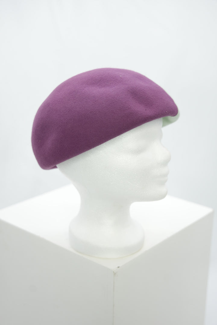 Käppchen lila/grün