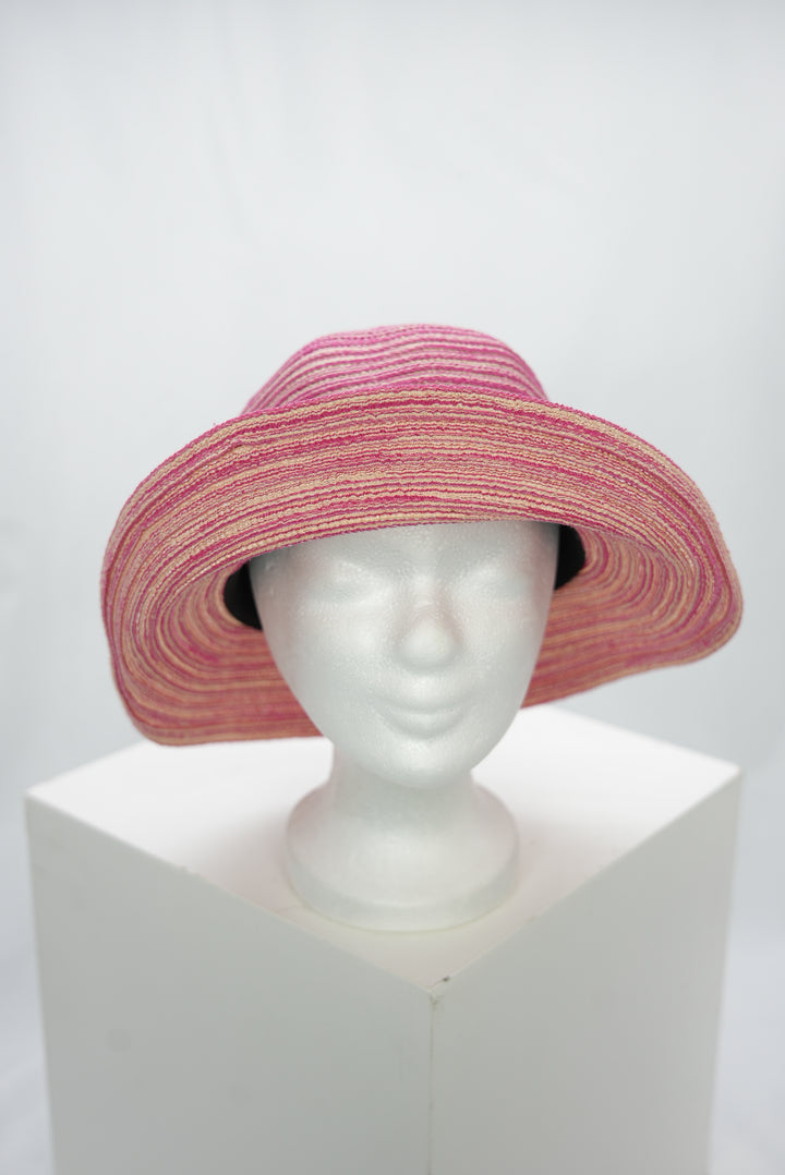 Strohhut "loosely" rosa