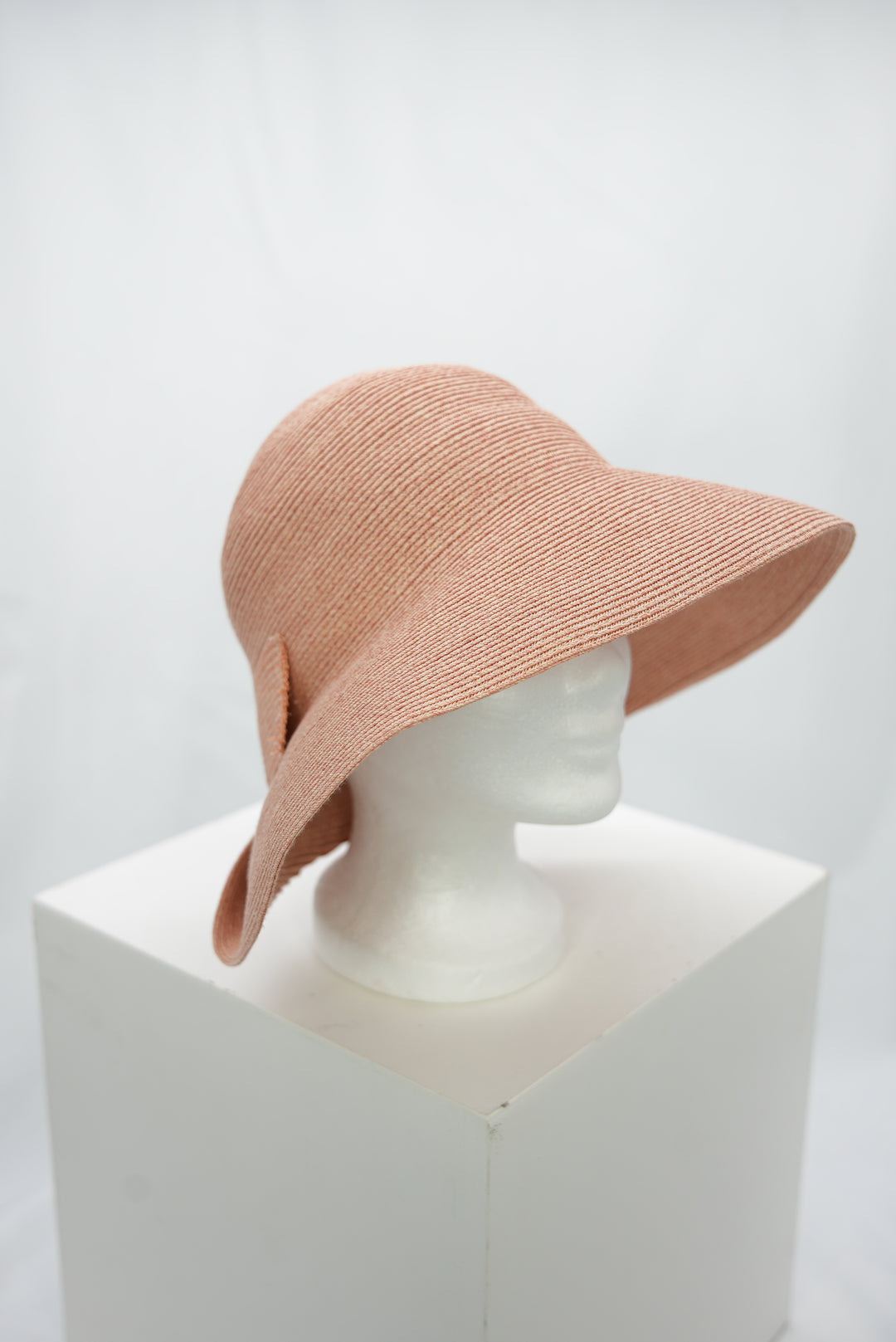 Strohhut "rosa"