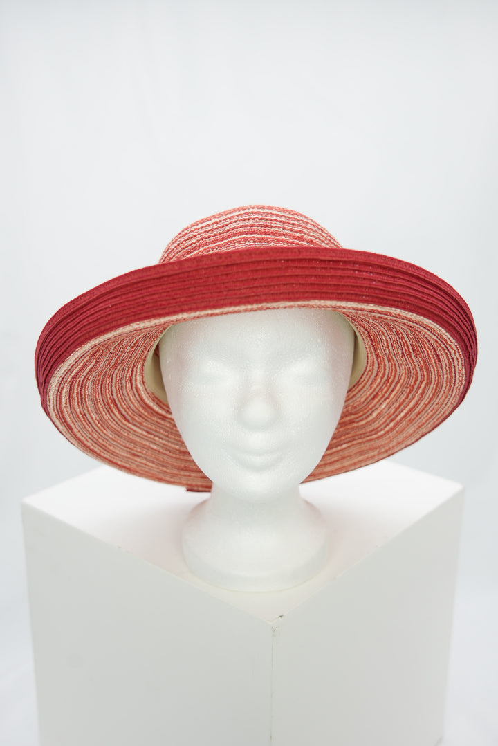 Strohhut "loosely" rot