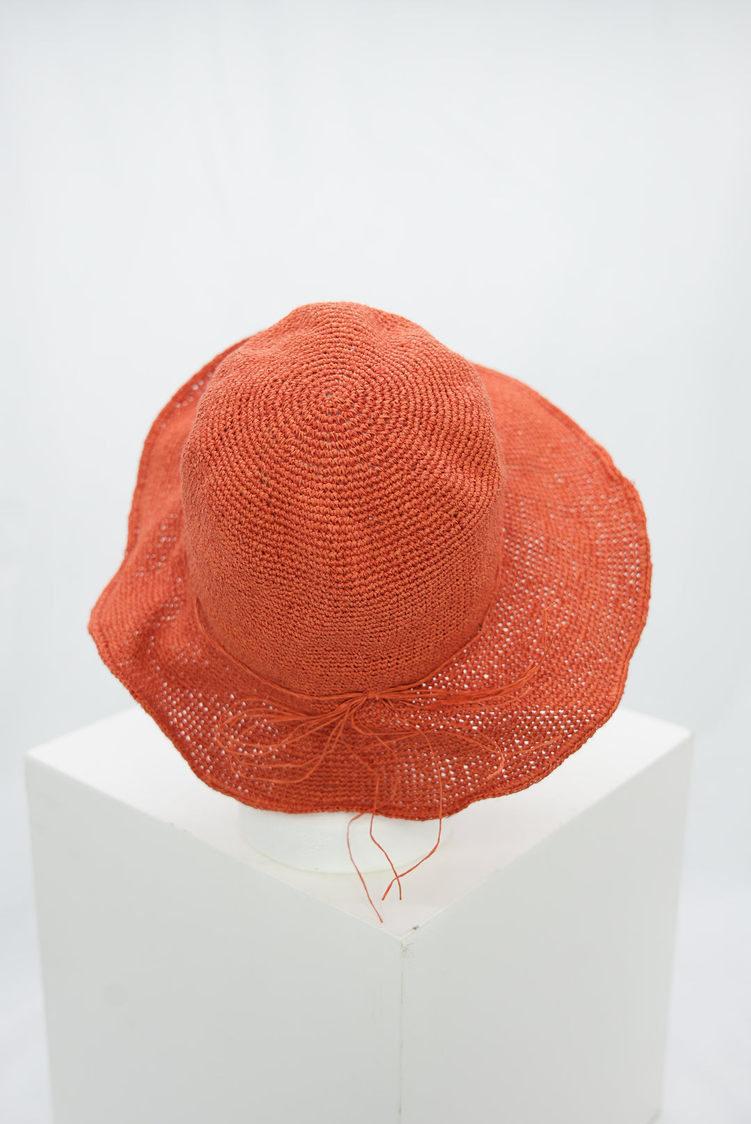 Strohhut Orange