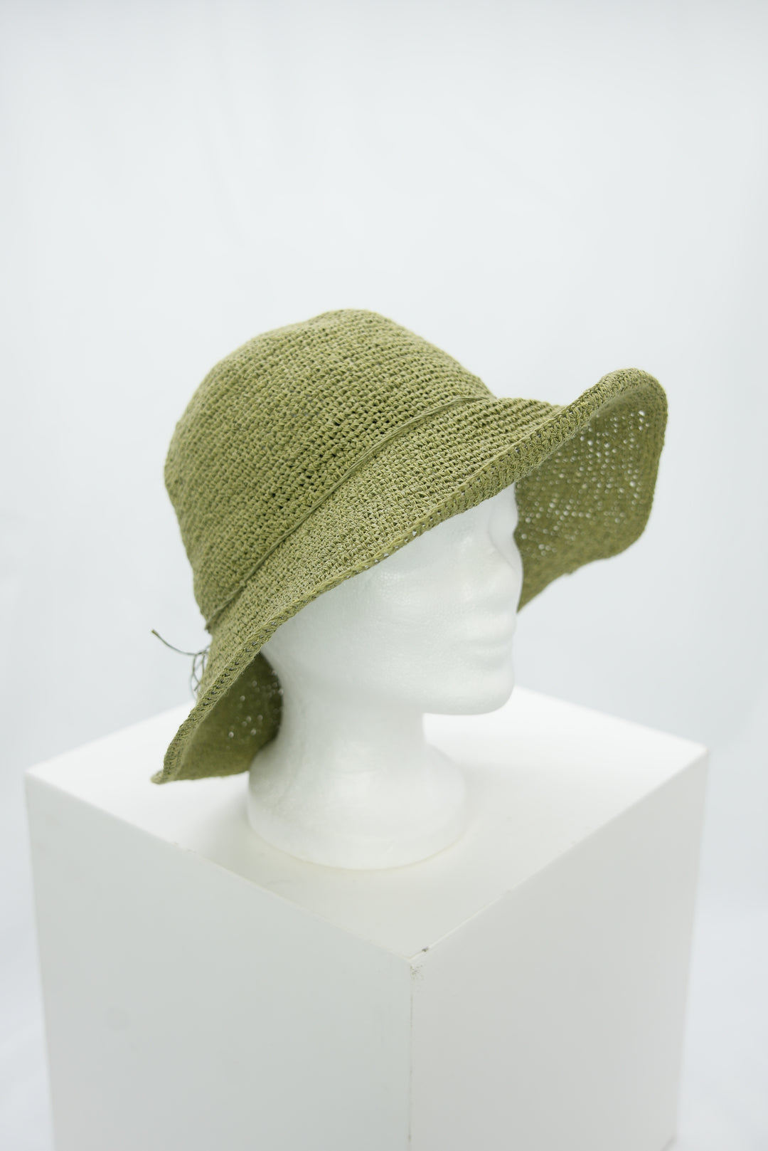 Strohhut Grün