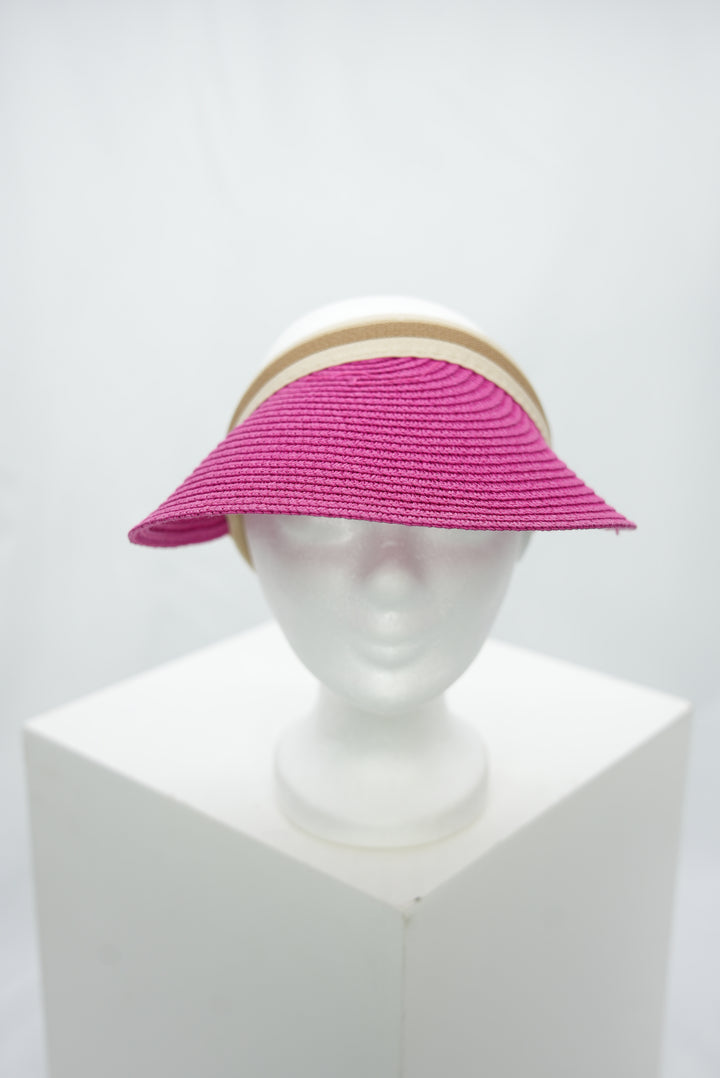 Strohschild "pink"