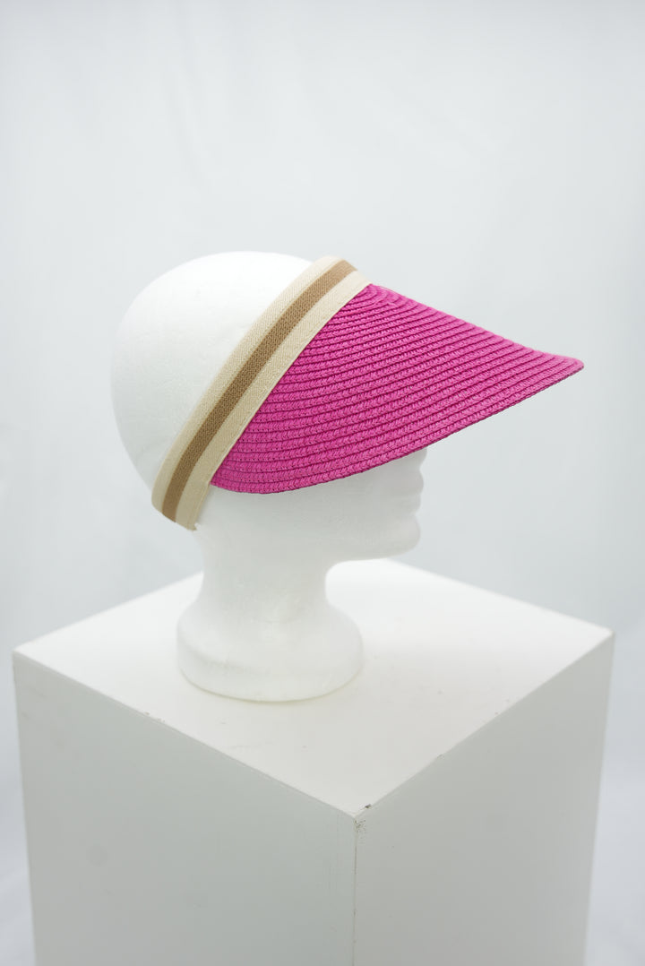 Strohschild "pink"