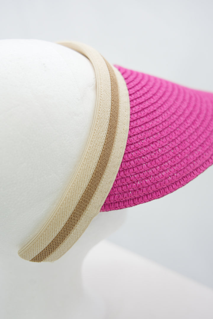 Strohschild "pink"