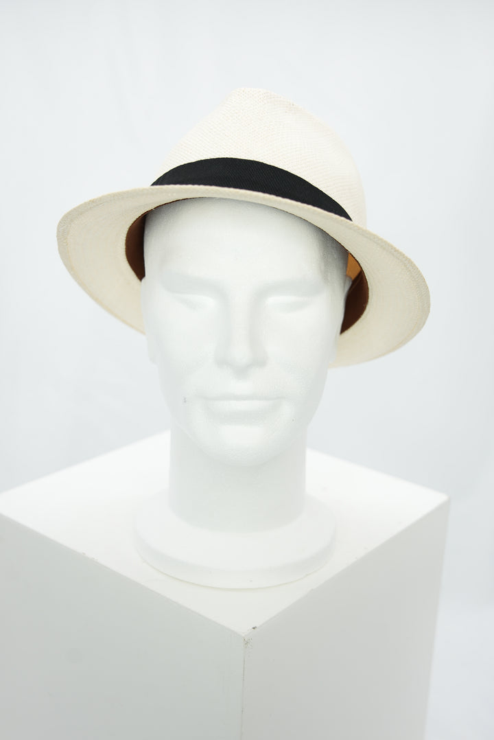 Panamahut schwarzes Stoffband