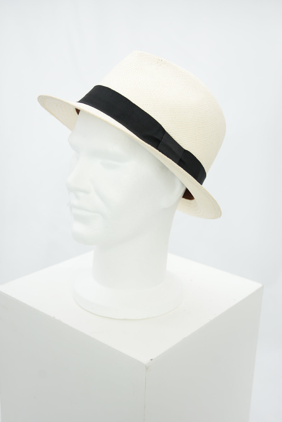 Panamahut schwarzes Stoffband